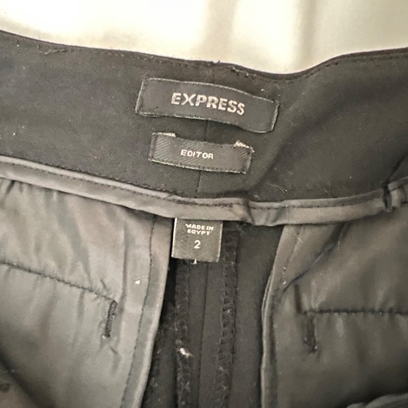 Express Editor Straight Leg Pant, Size 2 - Picture 3 of 8